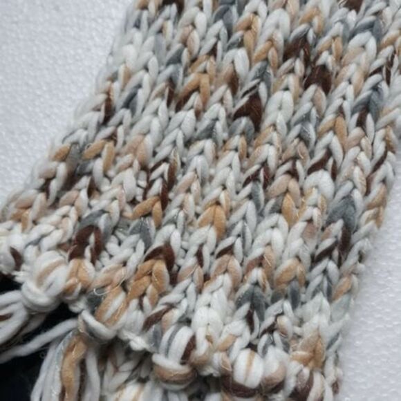 Preston & York Womens Scarf 72" Netural Multi - Picture 4 of 7